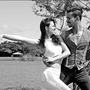 Salsa Dancing Couple